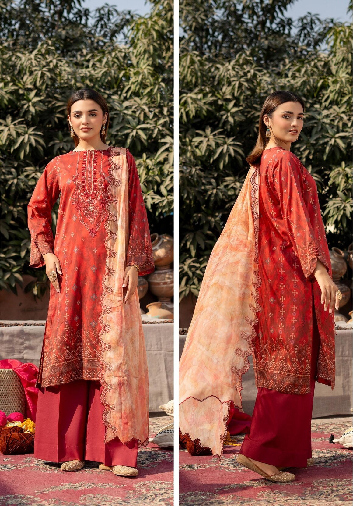 RANG PASAND | UNSTITCHED 3PC | DIGITAL PRINTED LAWN SUIT