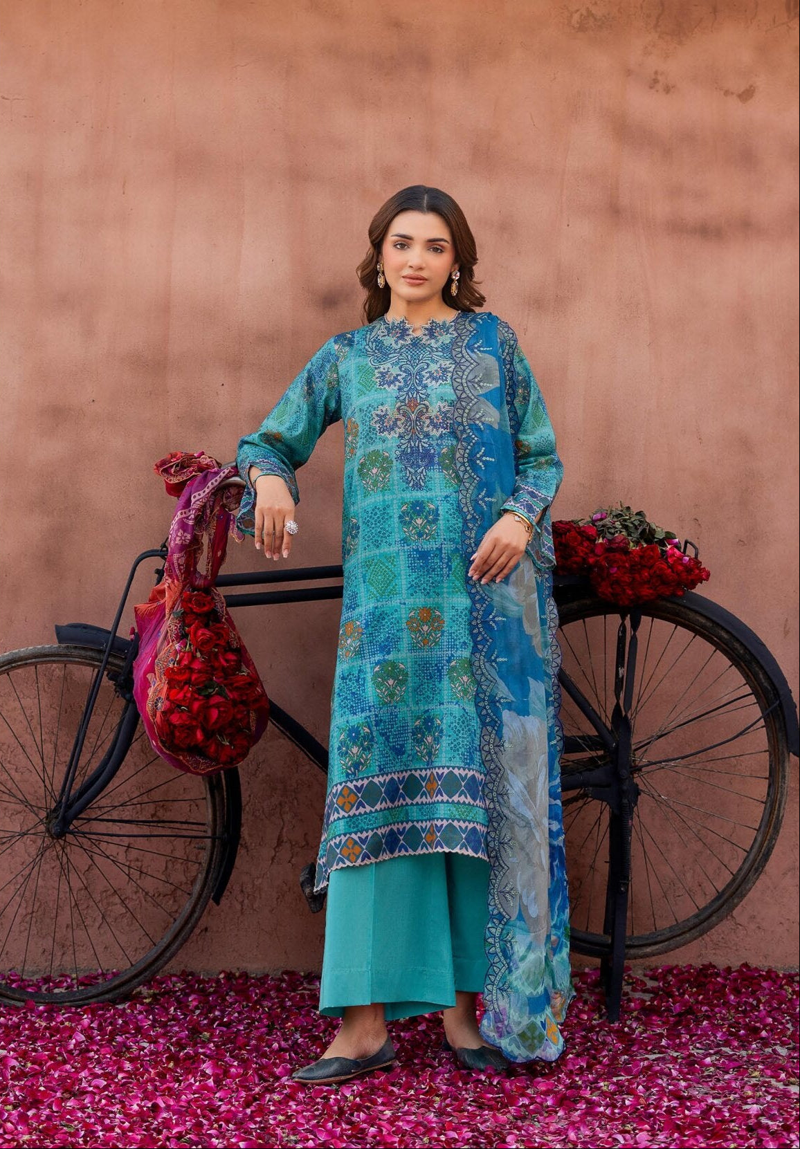 RANG PASAND | UNSTITCHED 3PC | DIGITAL PRINTED LAWN SUIT