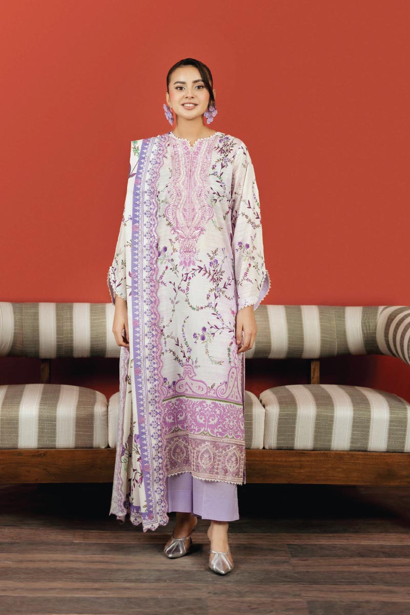 Ruhay Sukhan Premium 3 Piece Unstitched Lawn JDORS0801