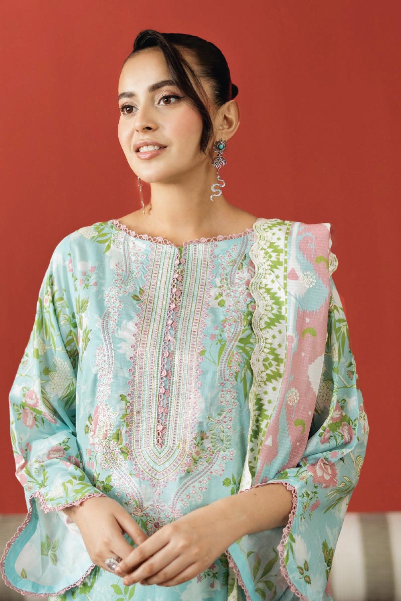 Ruhay Sukhan Premium 3 Piece Unstitched Lawn JDORS0802