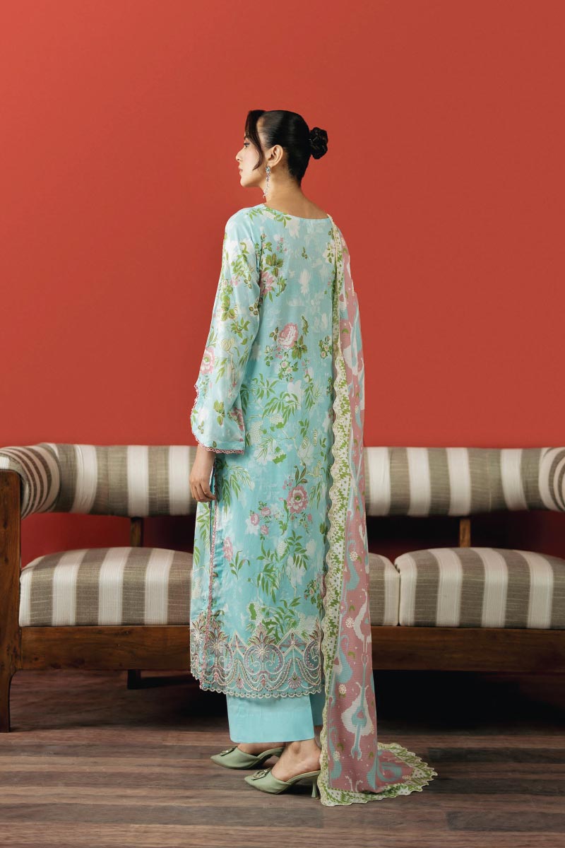 Ruhay Sukhan Premium 3 Piece Unstitched Lawn JDORS0802