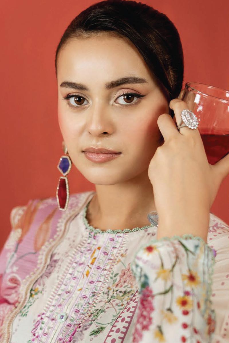 Ruhay Sukhan Premium 3 Piece Unstitched Lawn JDORS0806