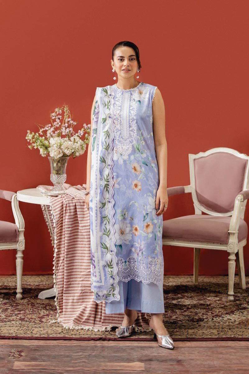 Ruhay Sukhan Premium 3 Piece Unstitched Lawn JDORS0807