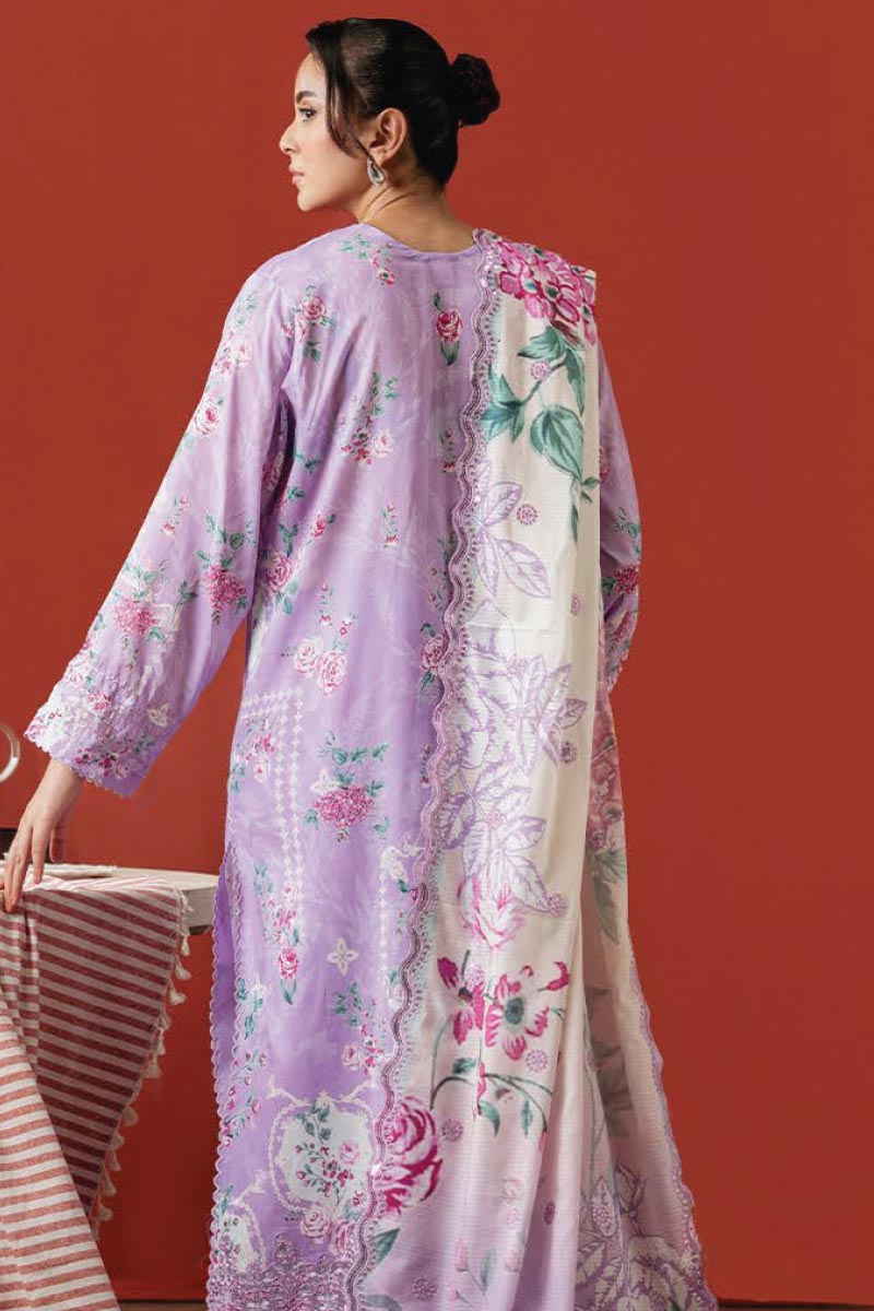 Ruhay Sukhan Premium 3 Piece Unstitched Lawn JDORS0809