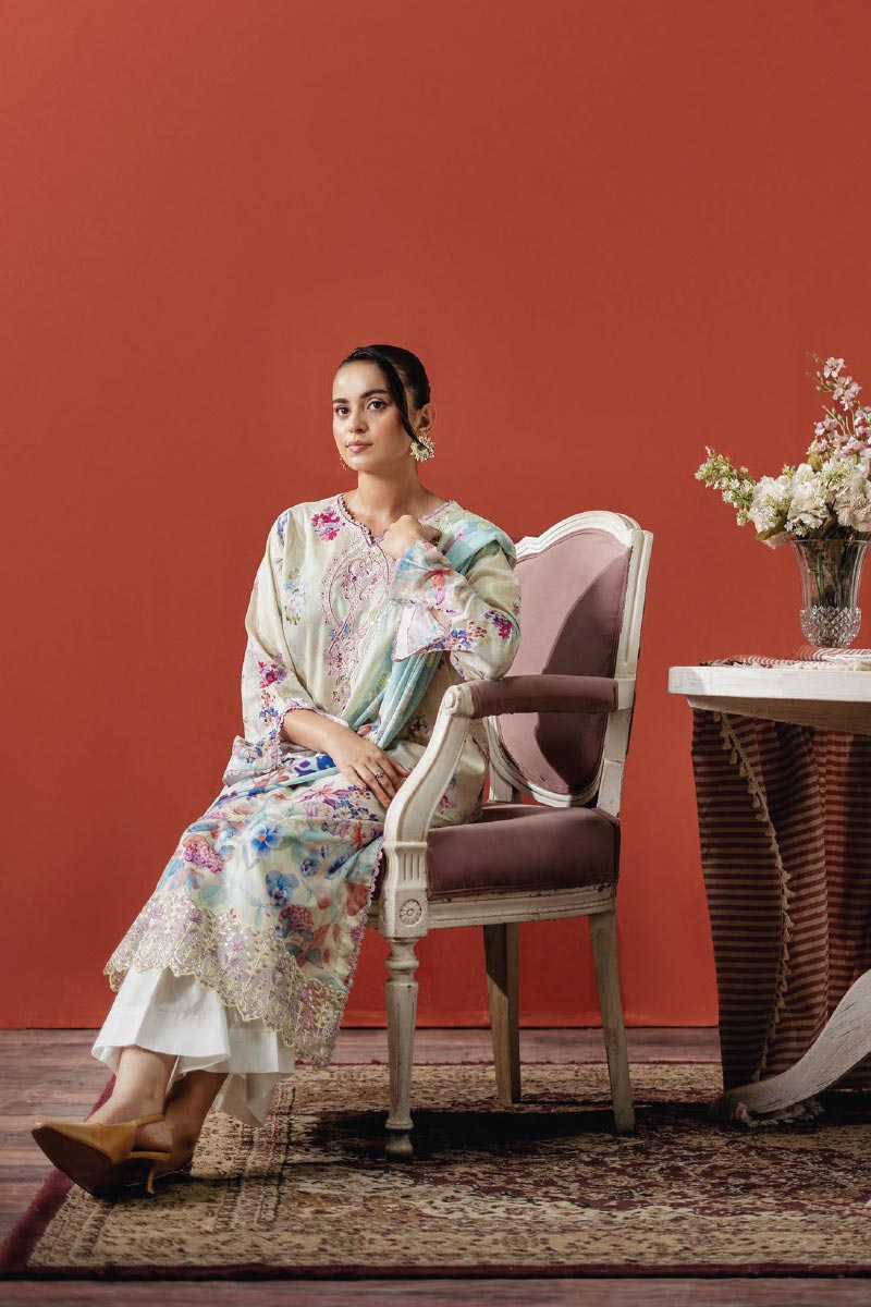 Ruhay Sukhan Premium 3 Piece Unstitched Lawn JDORS0810