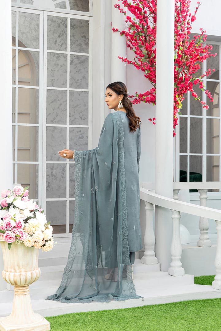 Rujhan Jhumro 3 Piece Unstitched Embroidered Suit JDORJ06