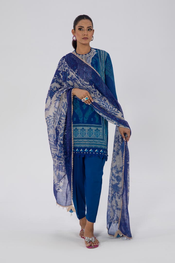 Sana Safinaz Classics Edition Unstitched 3-Piece Lawn Suit JDOSSC01