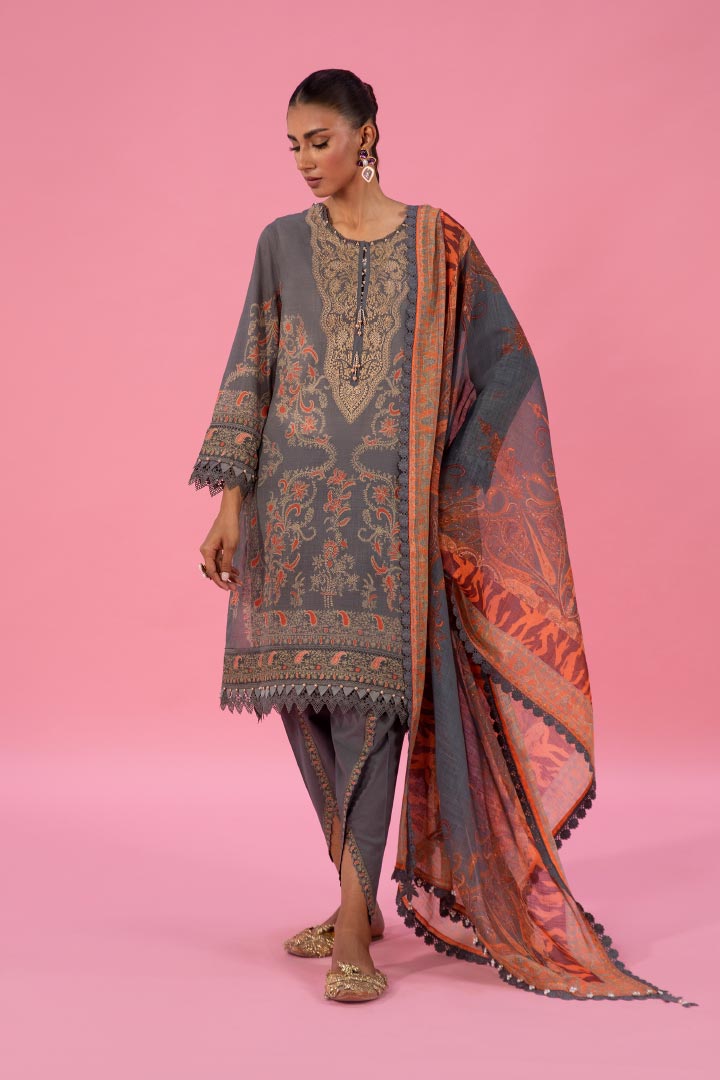 Sana Safinaz Classics Edition Unstitched 3-Piece Lawn Suit JDOSSC08