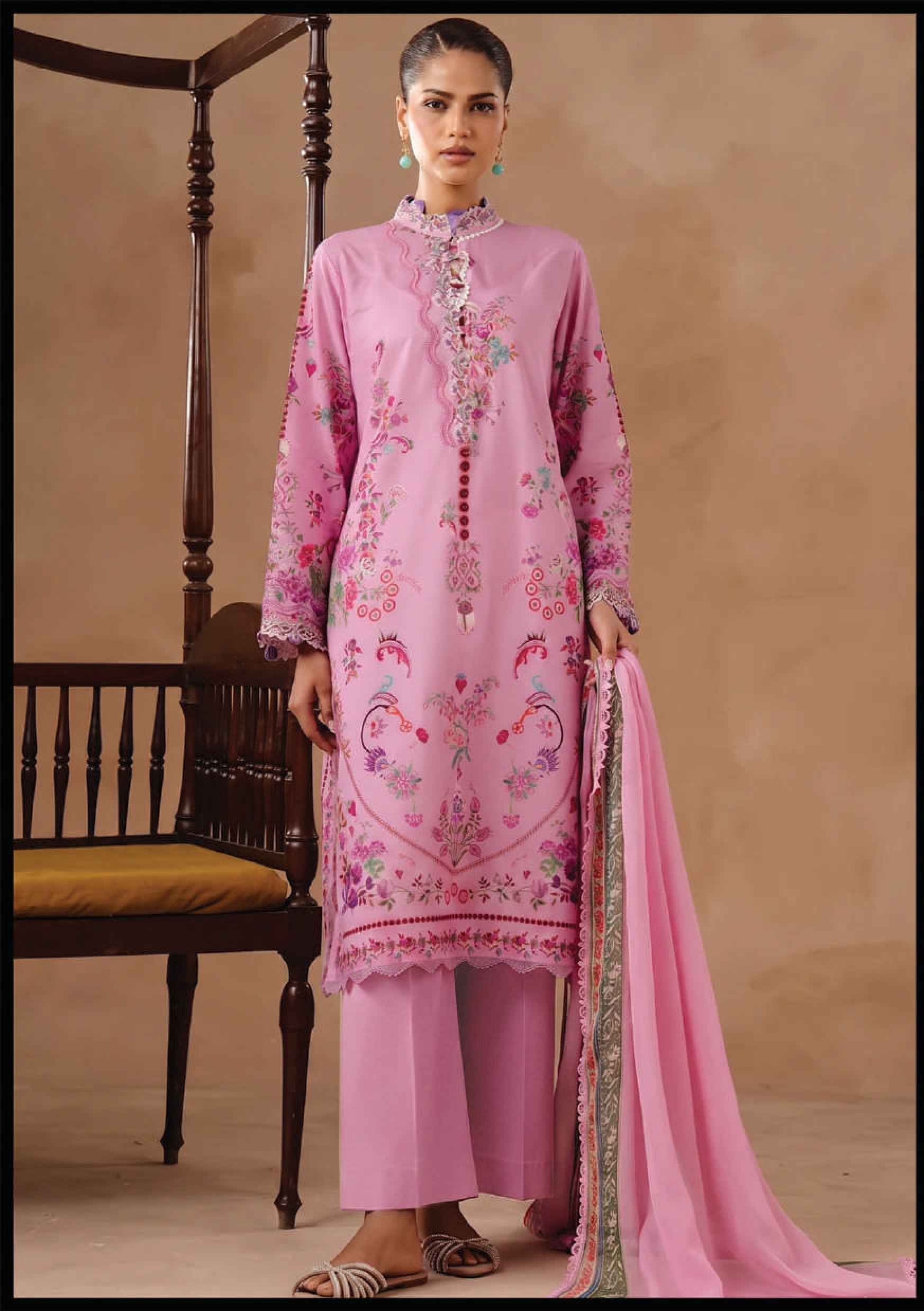 SANA SAFINAZ | UNSTITCHED 3-PIECE | LAWN SUIT 10