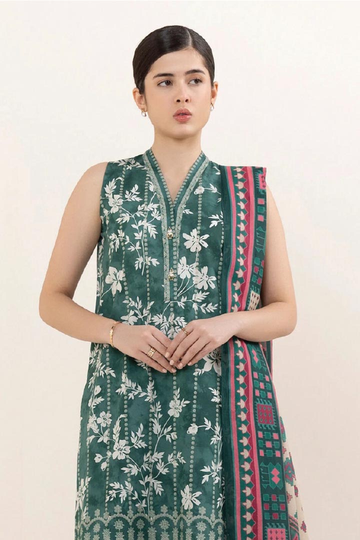 Sapphire Day To Day Unstitched 3-piece Lawn Suit JDO-00U-3PDY25V6-9