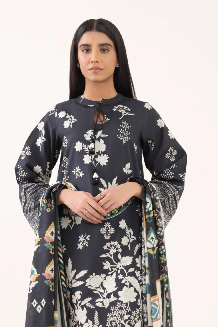 Sapphire Day To Day Unstitched 3-piece Lawn Suit JDO-0U3-PDY25V61-0