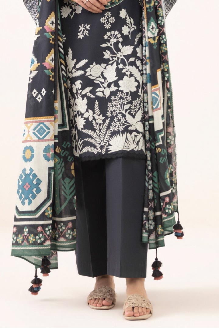 Sapphire Day To Day Unstitched 3-piece Lawn Suit JDO-0U3-PDY25V61-0