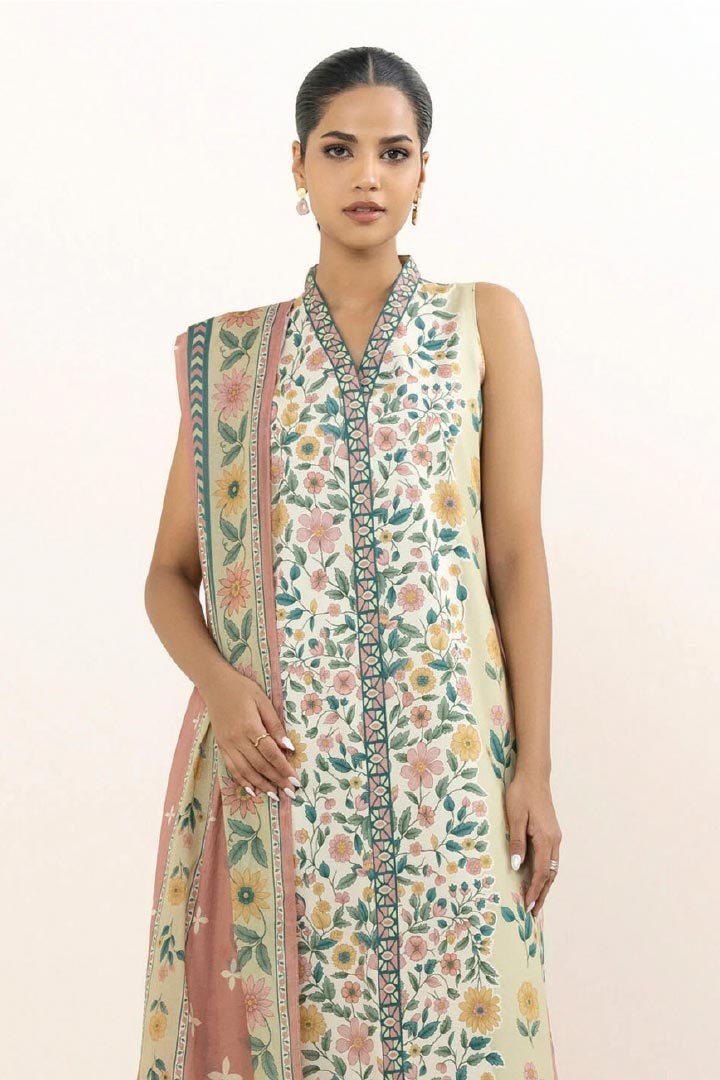 Sapphire Day To Day Unstitched 3-piece Lawn Suit JDO-0U3-PDY25V61-7