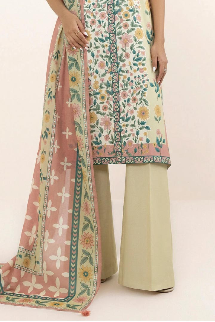 Sapphire Day To Day Unstitched 3-piece Lawn Suit JDO-0U3-PDY25V61-7