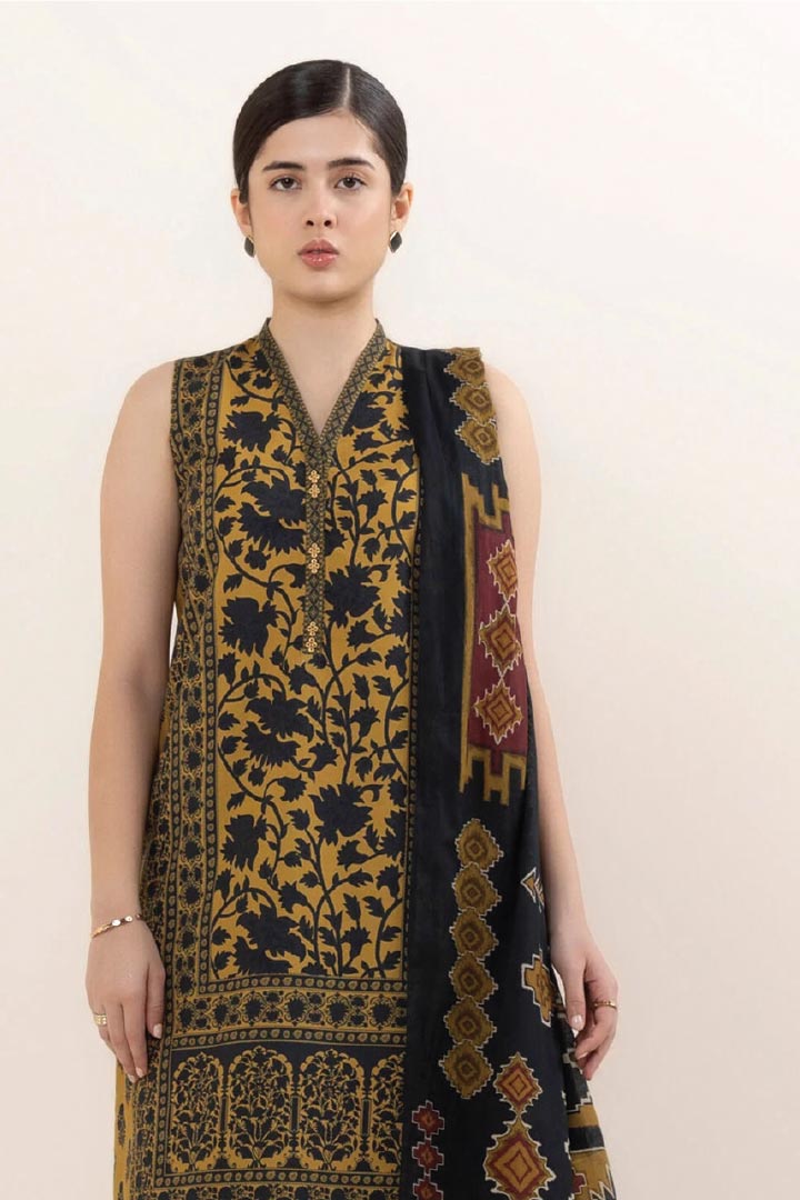 Sapphire Day To Day Unstitched 3-piece Lawn Suit JDO-0U3-PDY25V62-7