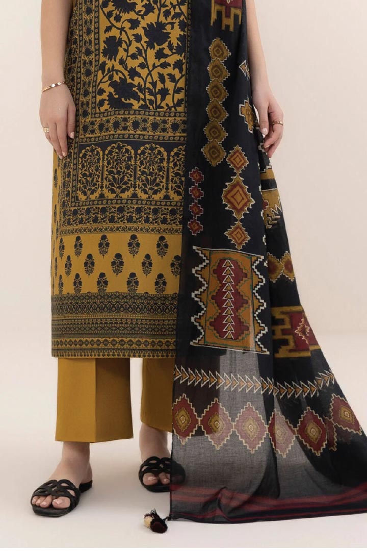 Sapphire Day To Day Unstitched 3-piece Lawn Suit JDO-0U3-PDY25V62-7