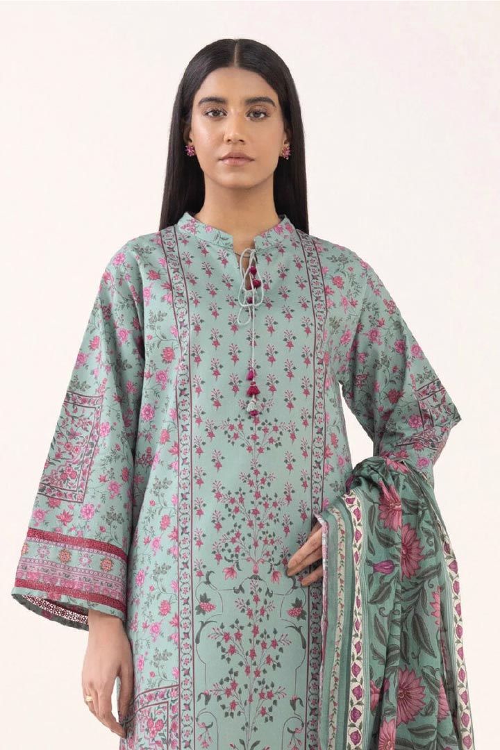 Sapphire Day To Day Unstitched 3-piece Lawn Suit JDO-0U3-PDY25V65-1