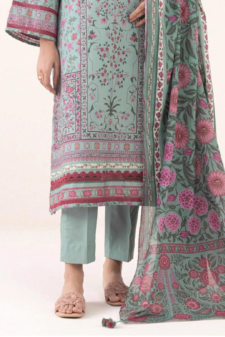 Sapphire Day To Day Unstitched 3-piece Lawn Suit JDO-0U3-PDY25V65-1