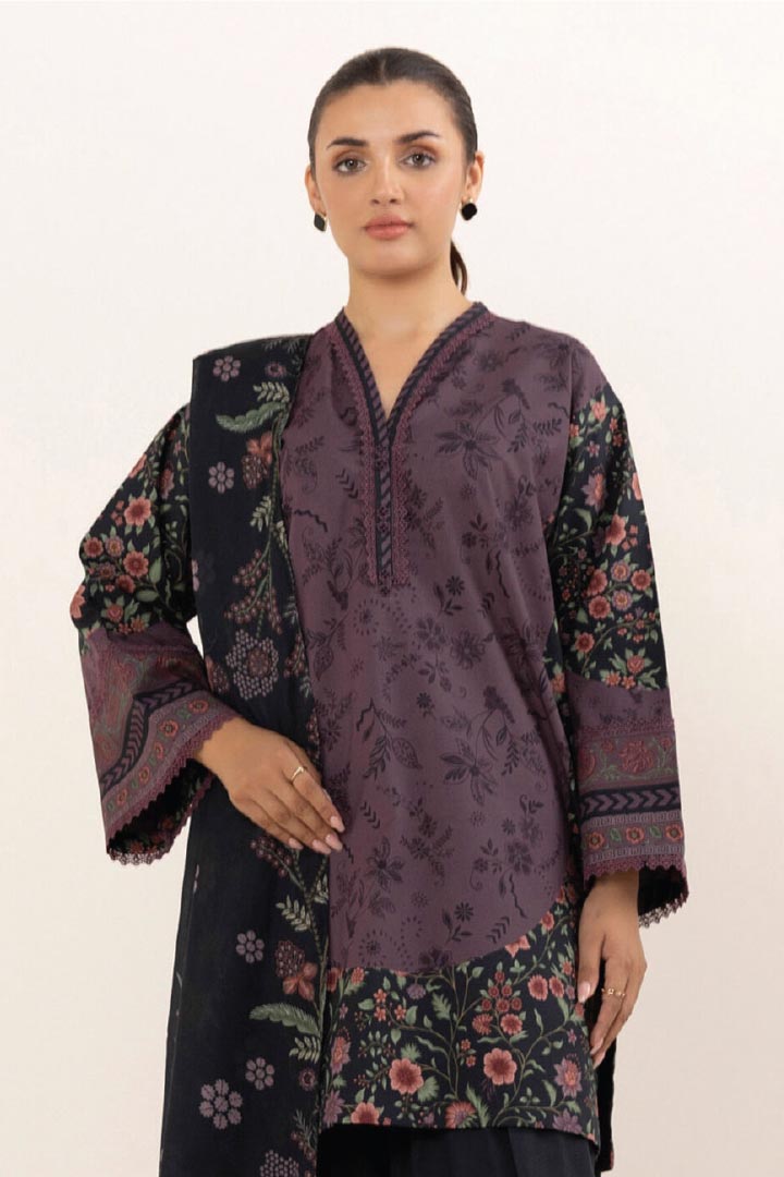 Sapphire Day To Day Unstitched 3-piece Lawn Suit JDO-0U3-PDY25V65-4