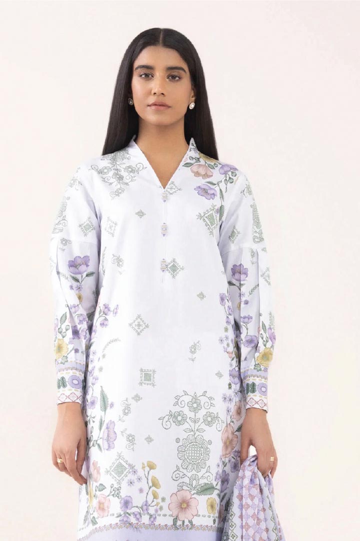 Sapphire Day To Day Unstitched 3-piece Lawn Suit JDO-0U3-PDY25V66-3