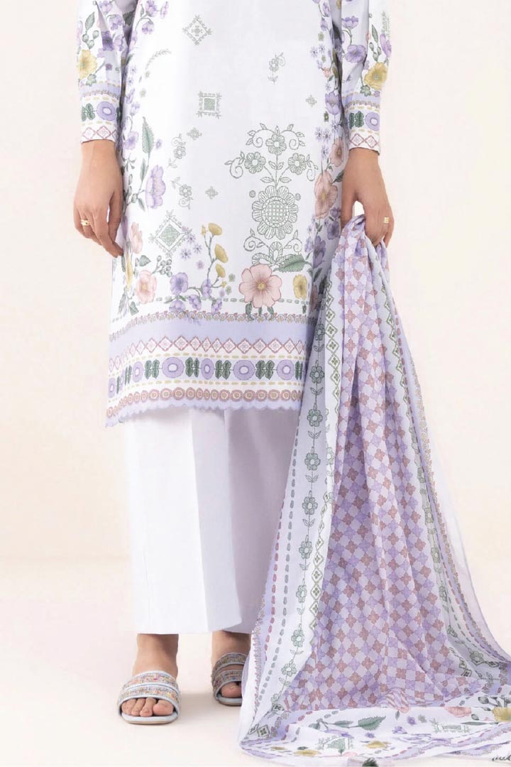 Sapphire Day To Day Unstitched 3-piece Lawn Suit JDO-0U3-PDY25V66-3