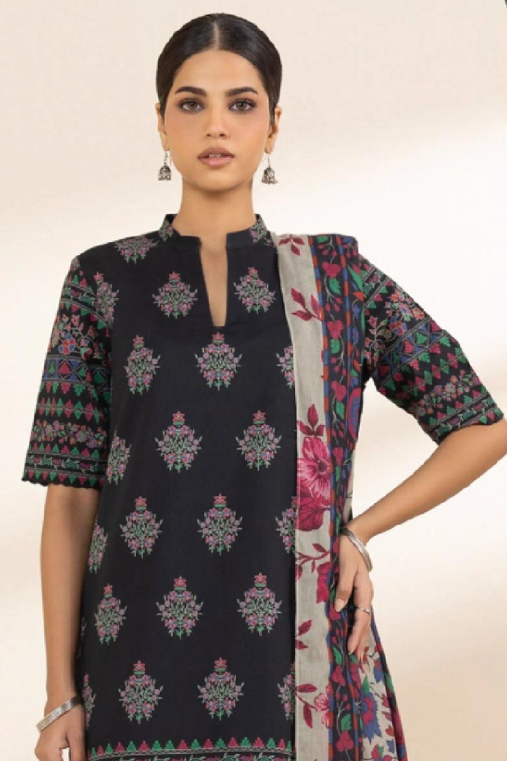 Sapphire Unstitched 2 Piece – Mid Summer Printed Cambric Suit JDOSMS01