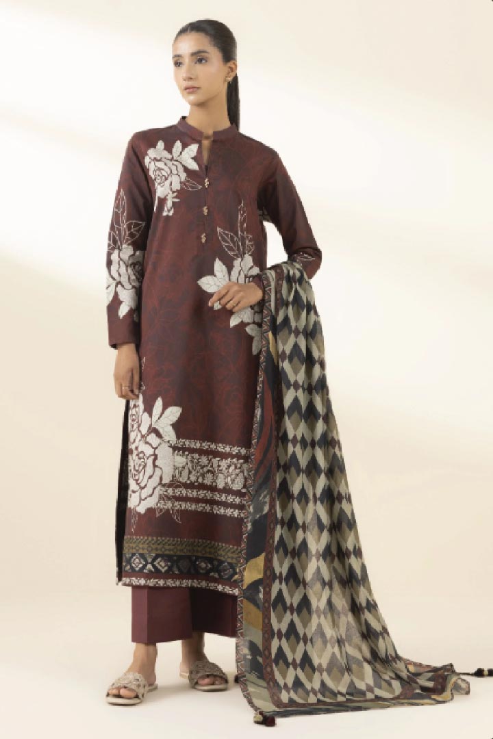 Sapphire Unstitched 2 Piece – Mid Summer Printed Cambric Suit JDOSMS03