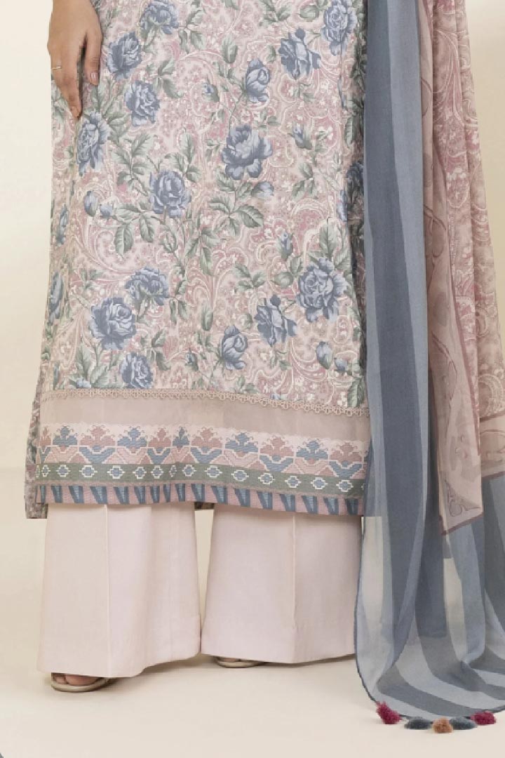 Sapphire Unstitched 2 Piece – Mid Summer Printed Cambric Suit JDOSMS04