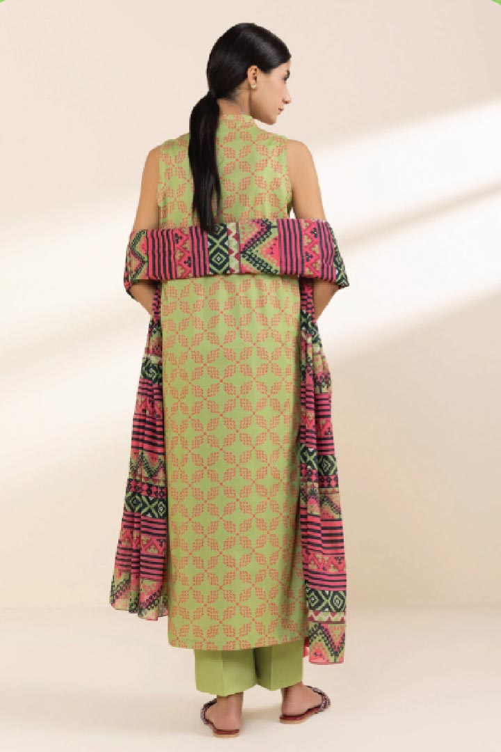 Sapphire Unstitched 2 Piece – Mid Summer Printed Cambric Suit JDOSMS08