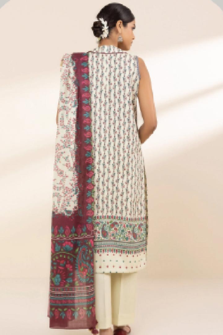 Sapphire Unstitched 2 Piece – Mid Summer Printed Cambric Suit JDOSMS09