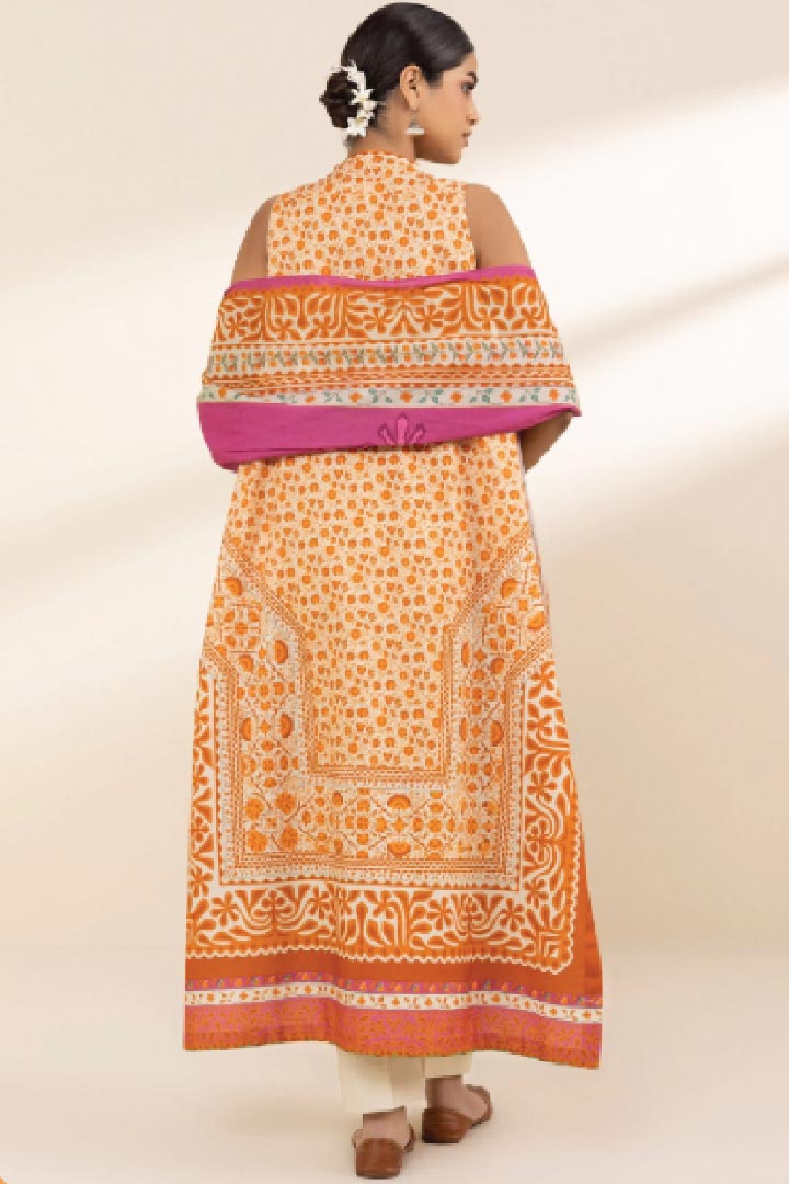 Sapphire Unstitched 2 Piece – Mid Summer Printed Cambric Suit JDOSMS10