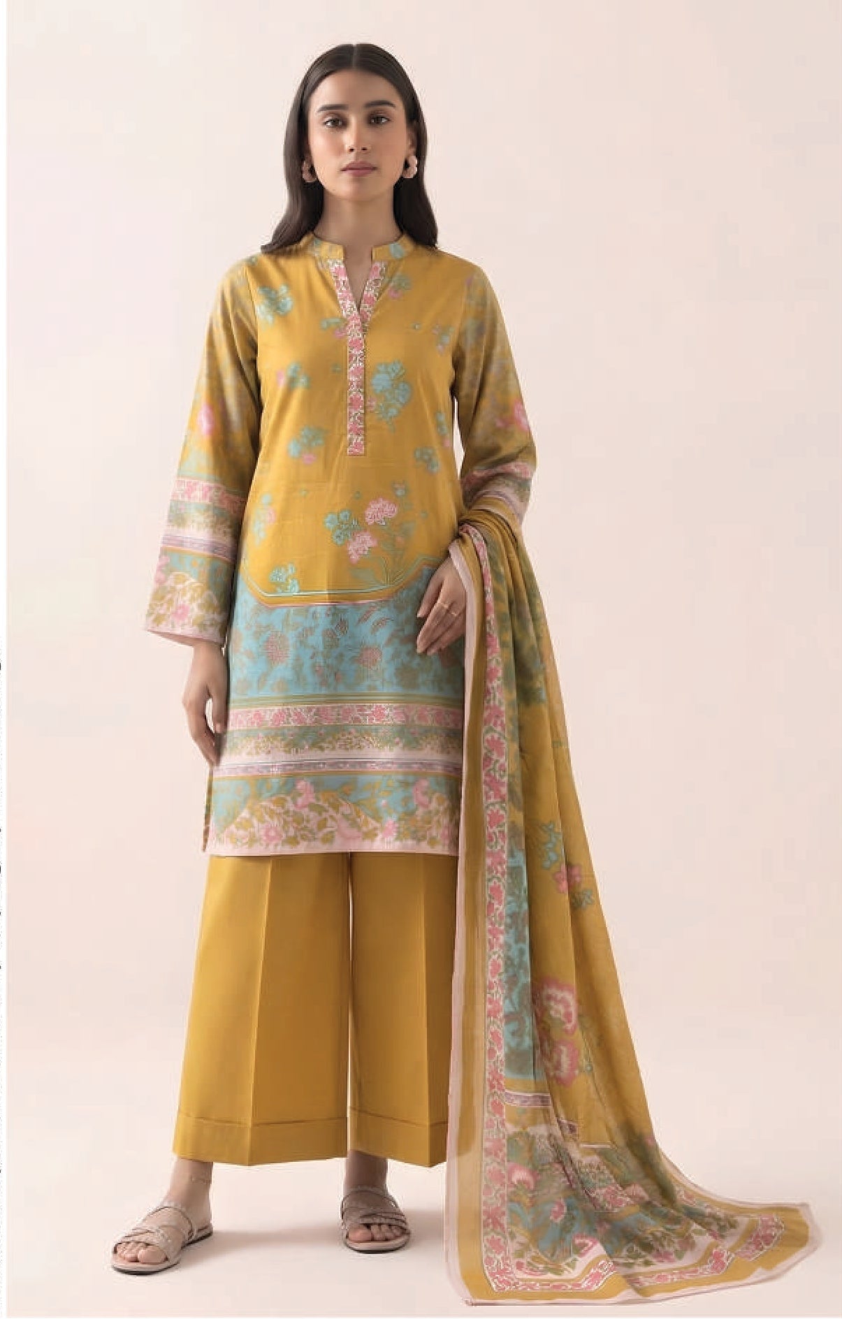 SAPPHIRE | UNSTITCHED 3-PIECE | EXCLUSIVE DIGITAL PRINTED LAWN