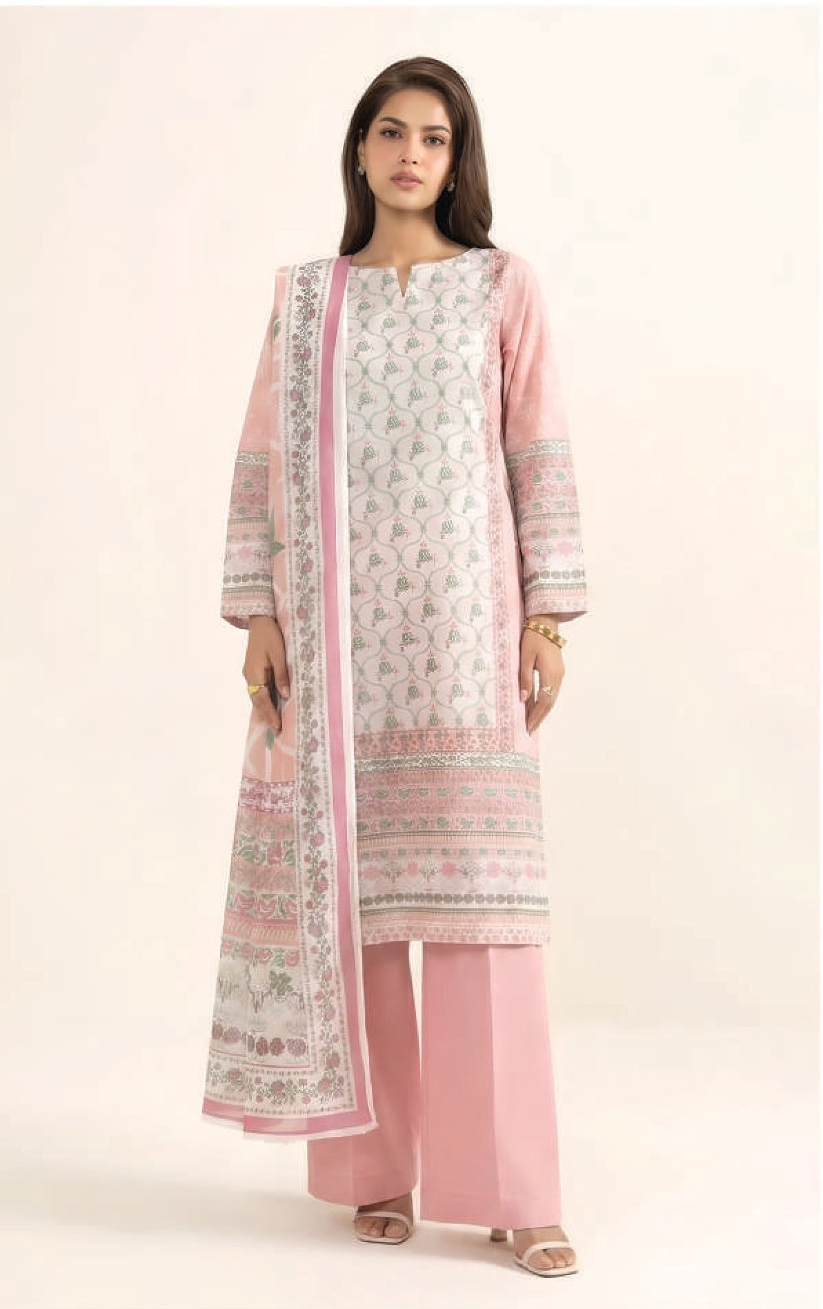 SAPPHIRE | UNSTITCHED 3-PIECE | EXCLUSIVE DIGITAL PRINTED LAWN