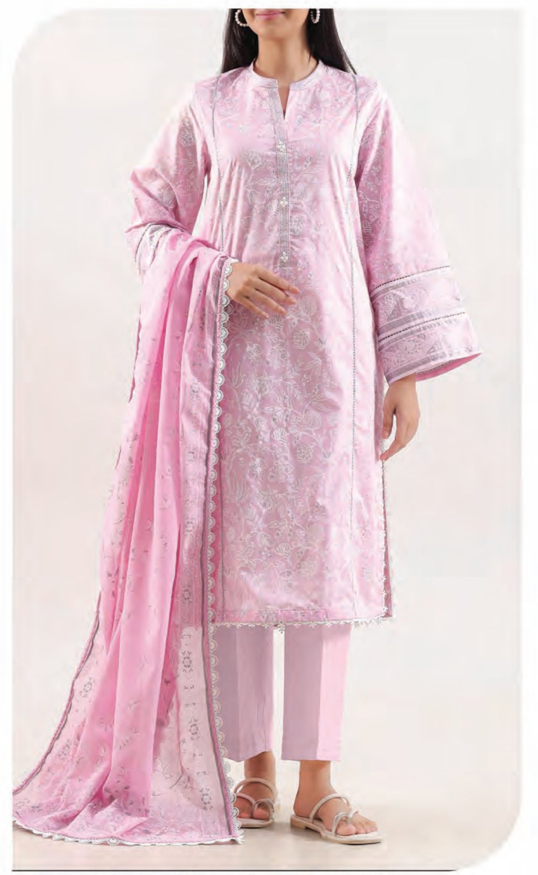 Saya | 2026 | Box of 6 | Unstitched 3-Piece Premium Lawn Suit