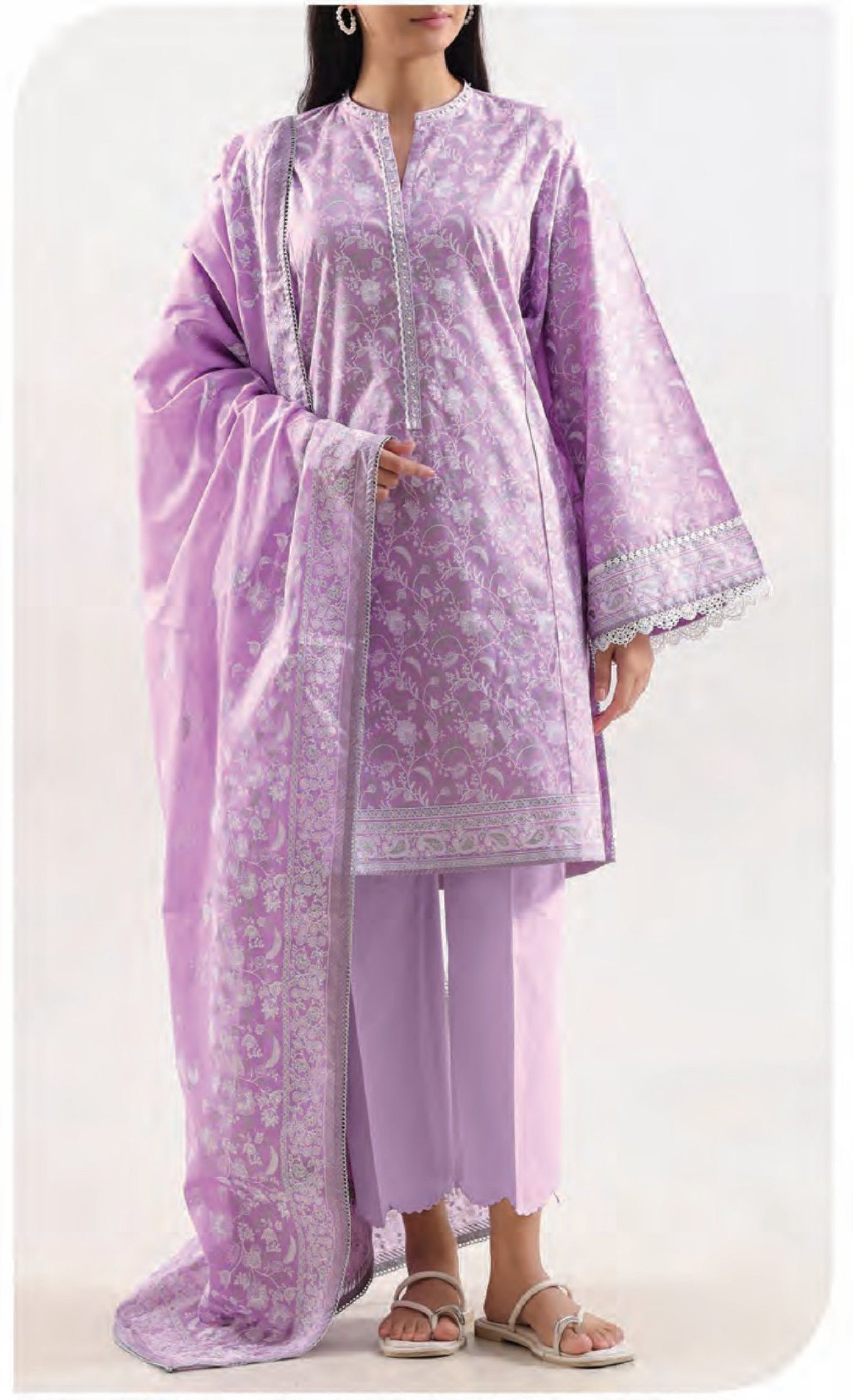 Saya | 2026 | Design 05 | Unstitched 3-Piece Premium Lawn Suit