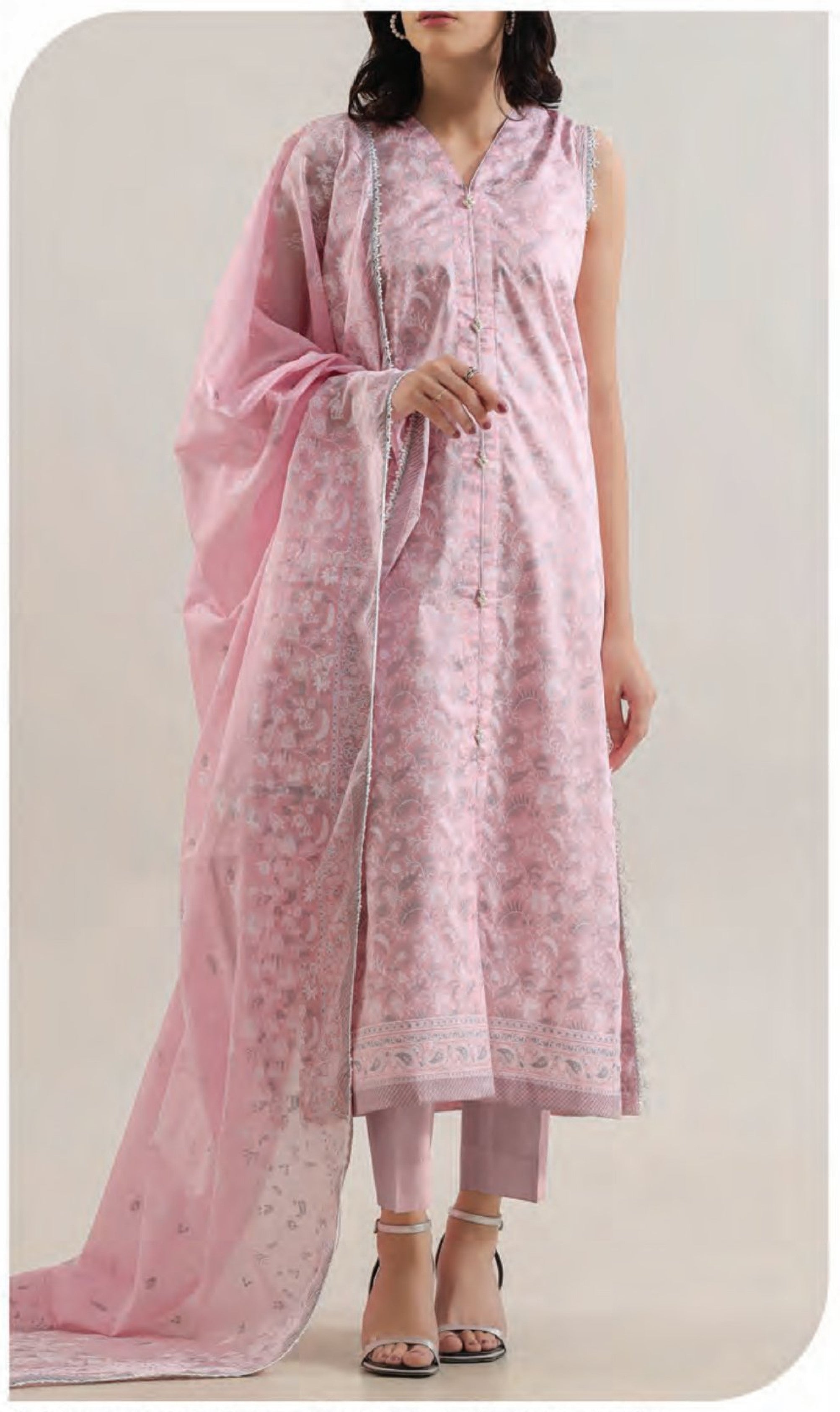 Saya | 2026 | Box of 6 | Unstitched 3-Piece Premium Lawn Suit