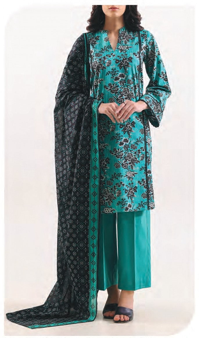 Saya | VOL - 25 | Box of 23 | Unstitched 3-Piece Premium Lawn Suit