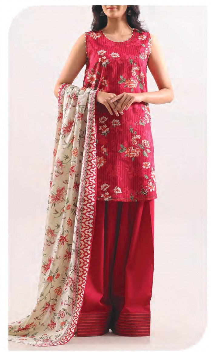 Saya | VOL - 25 | Design 03 | Unstitched 3-Piece Premium Lawn Suit