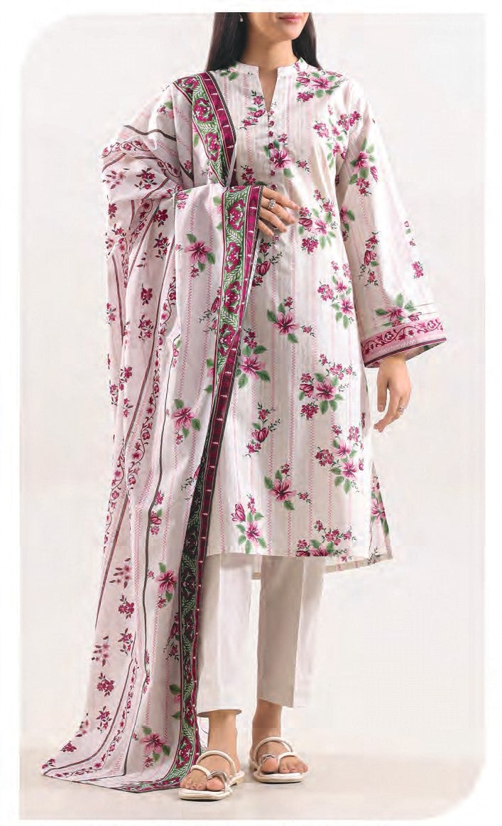 Saya | VOL - 25 | Design 07 | Unstitched 3-Piece Premium Lawn Suit