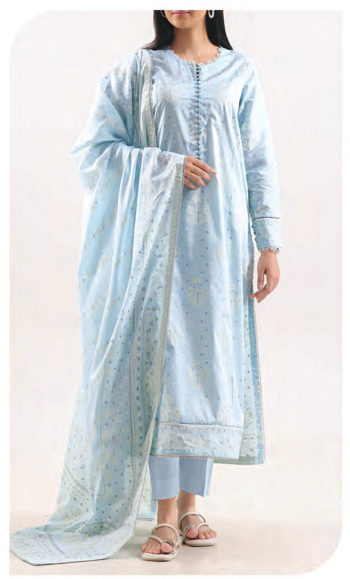 Saya | VOL - 25 | Design 12 | Unstitched 3-Piece Premium Lawn Suit