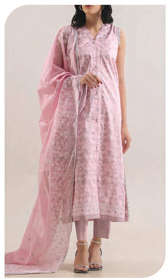 Saya | VOL - 25 | Design 15 | Unstitched 3-Piece Premium Lawn Suit