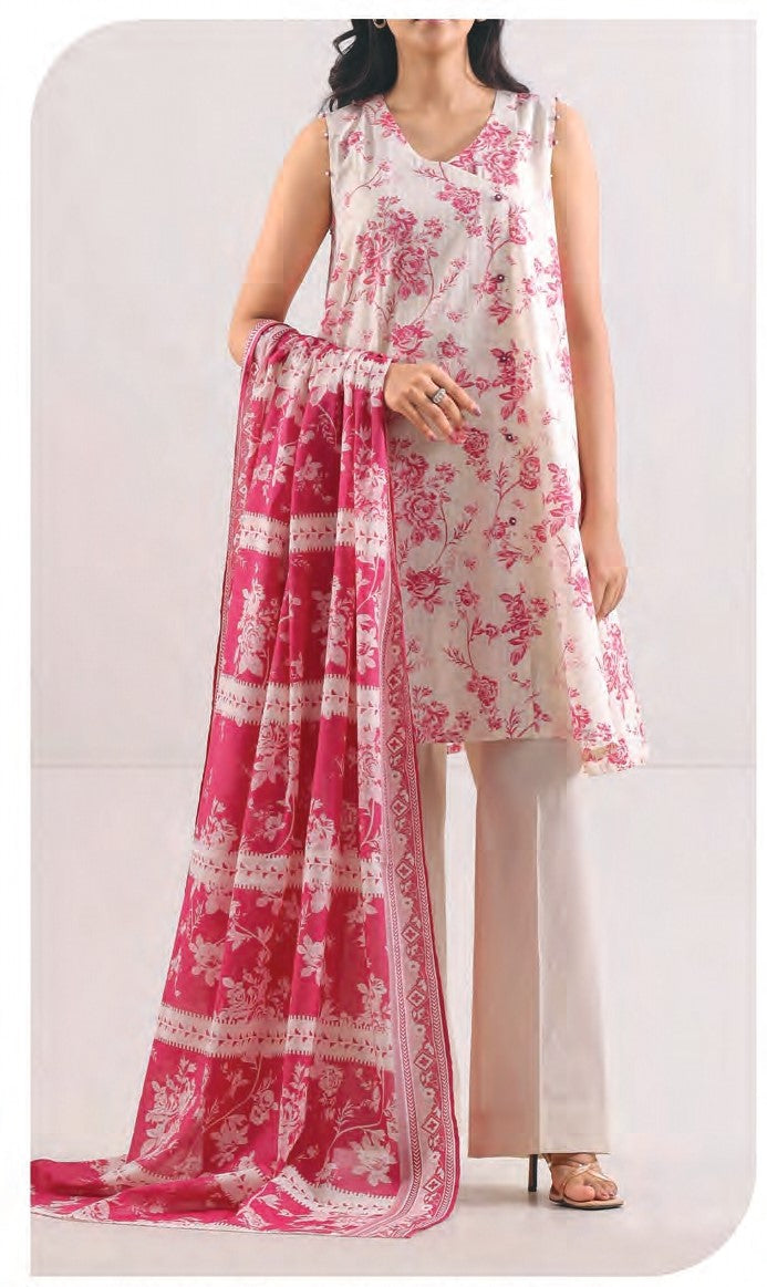 Saya | VOL - 25 | Design 16 | Unstitched 3-Piece Premium Lawn Suit