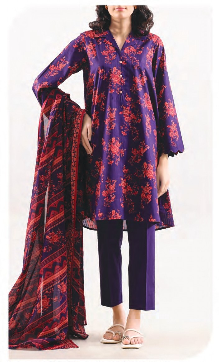 Saya | VOL - 25 | Design 17 | Unstitched 3-Piece Premium Lawn Suit