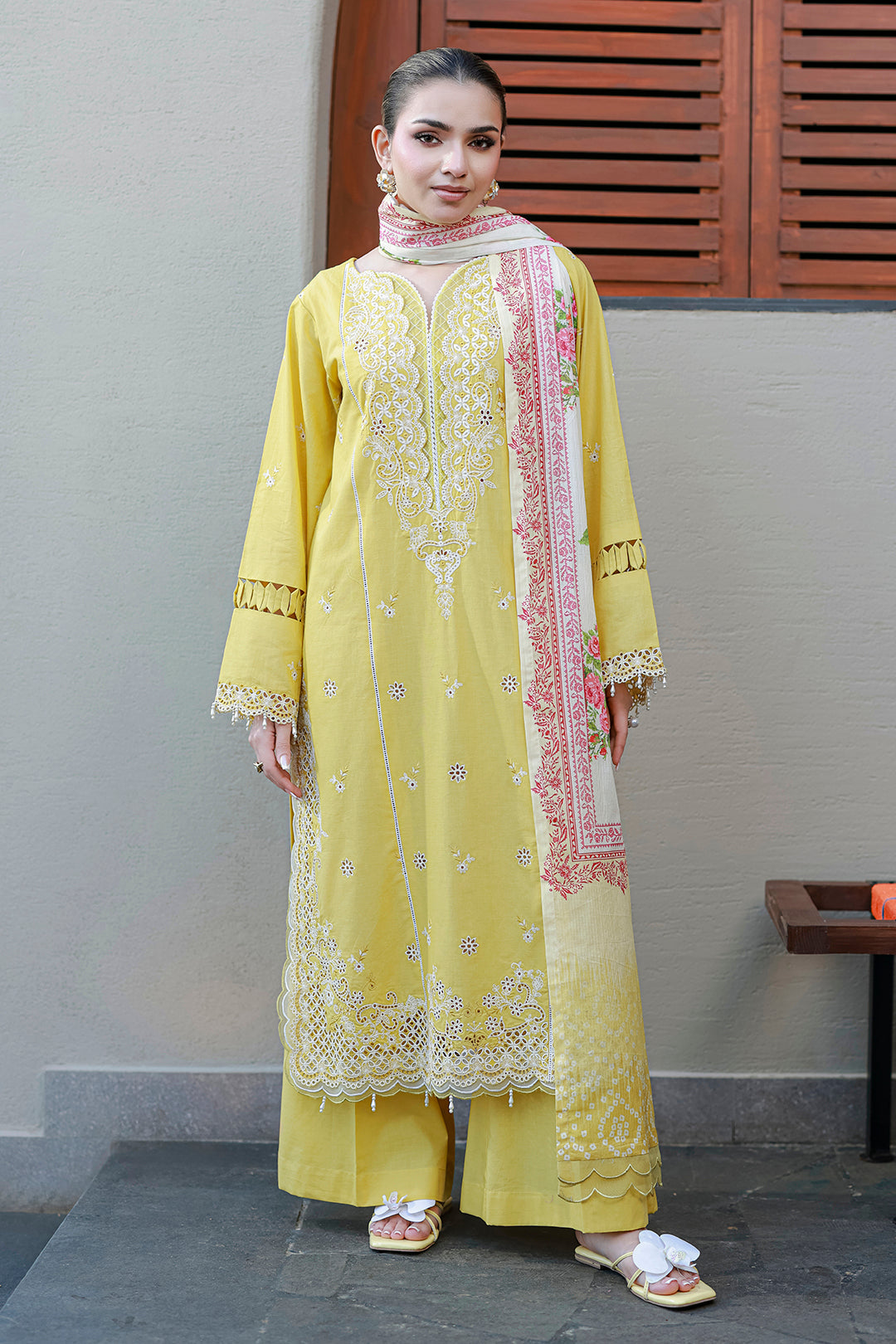 ZELLBURY | UNSTICHED 3 PIECE | EMBROIDERED SHIRT SHALWAR DUPATTA