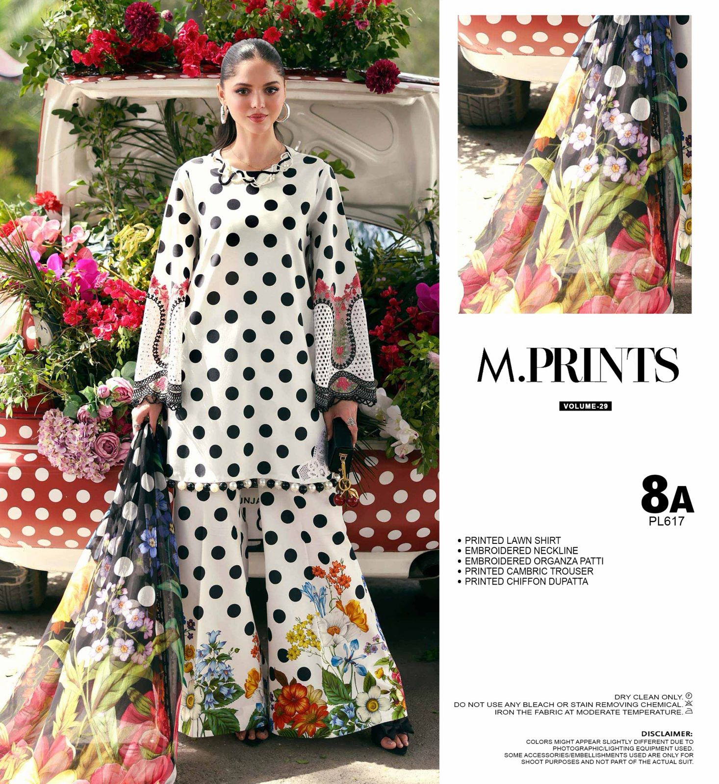 M.PRINTS 8A | 3-PIECE UNSTITCHED SUIT