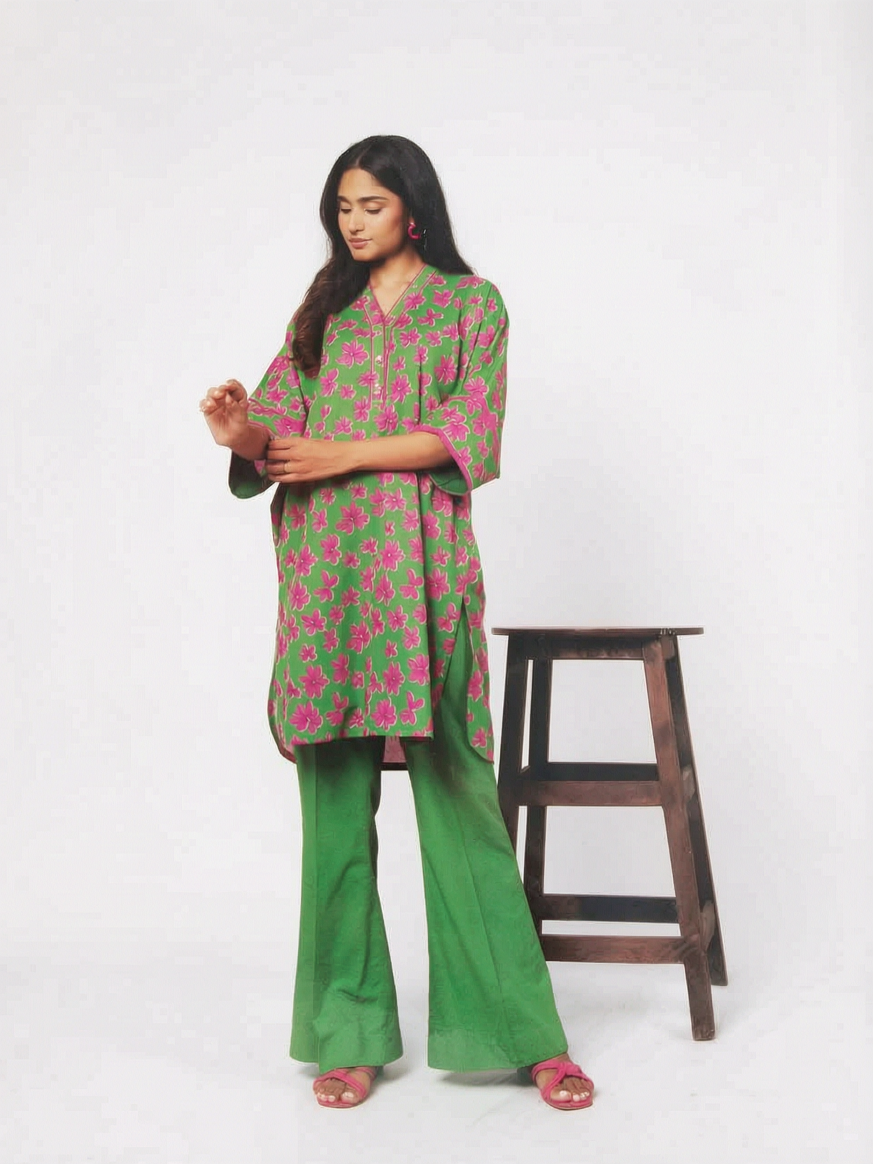 Alkaram | !-Piece Unstitched | Printed Shirt Only